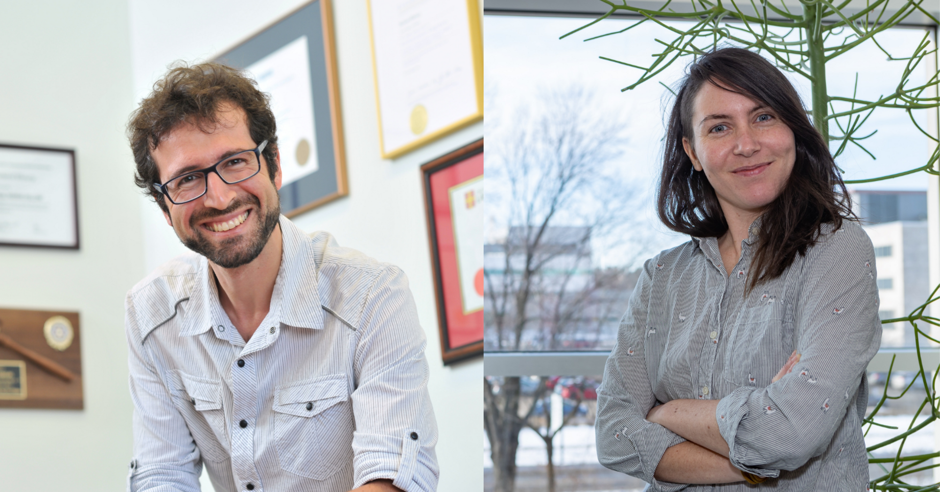 Richard Khoury et Audrey Durand
