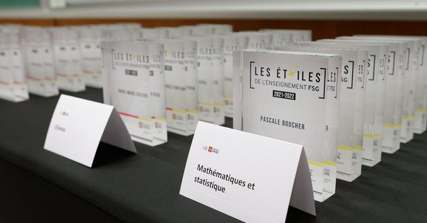 Étoiles de l'enseignement FSG 2022-2023