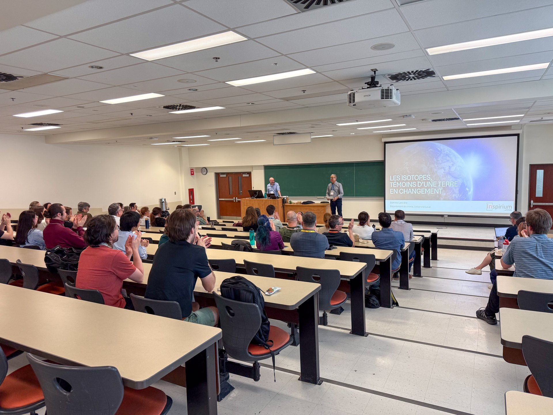 Inspirium, conférence en chimie de Dominic Larivière