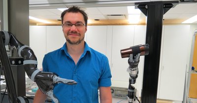 Alexandre Campeau-Lecours, professeur au Département de génie mécanique