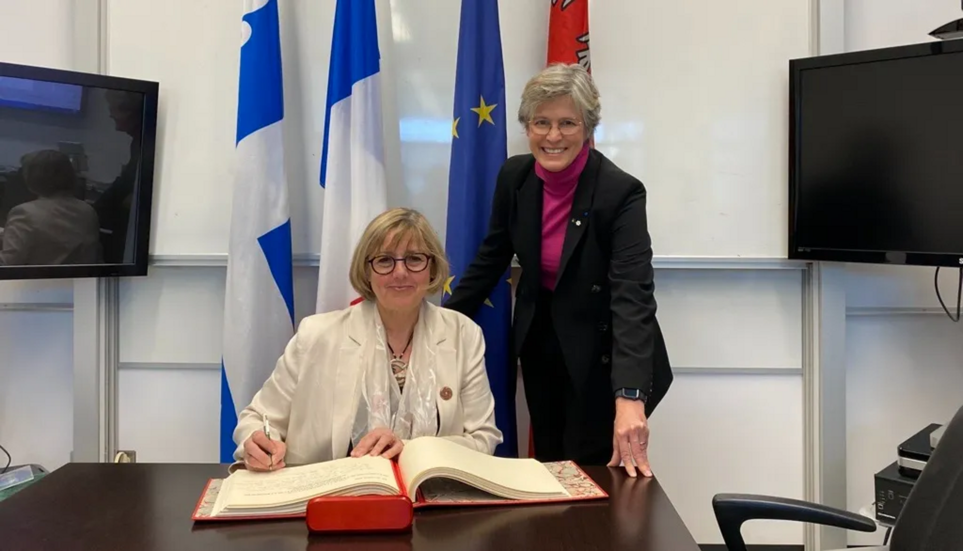 Sylvie Retailleau et Sophie D'Amours
