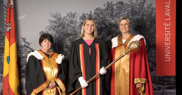 Monique Richer, Anne-Sophie Cloutier et Sophie D'amours