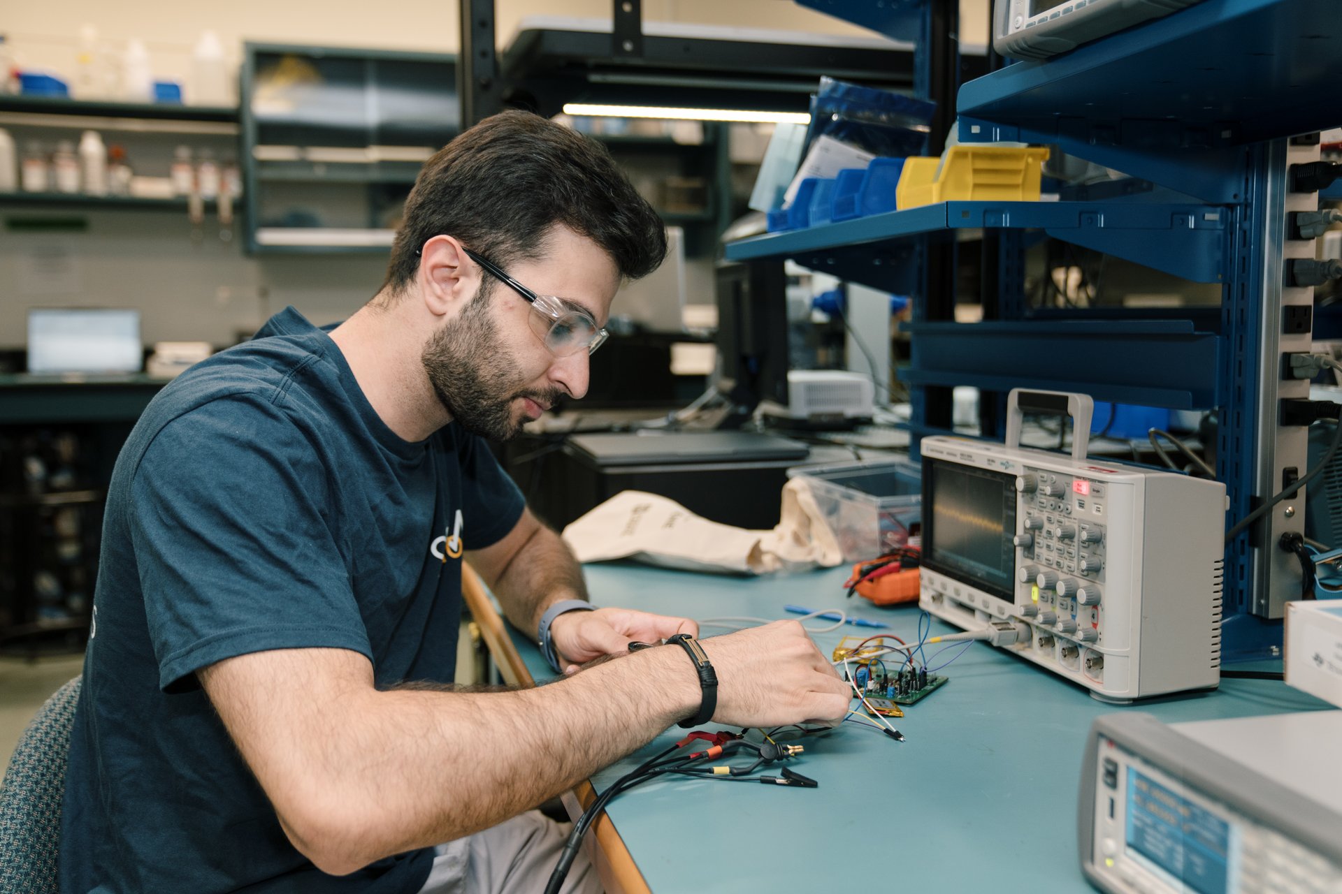 Visite des laboratoire de génie électrique Portes ouvertes Université Laval
