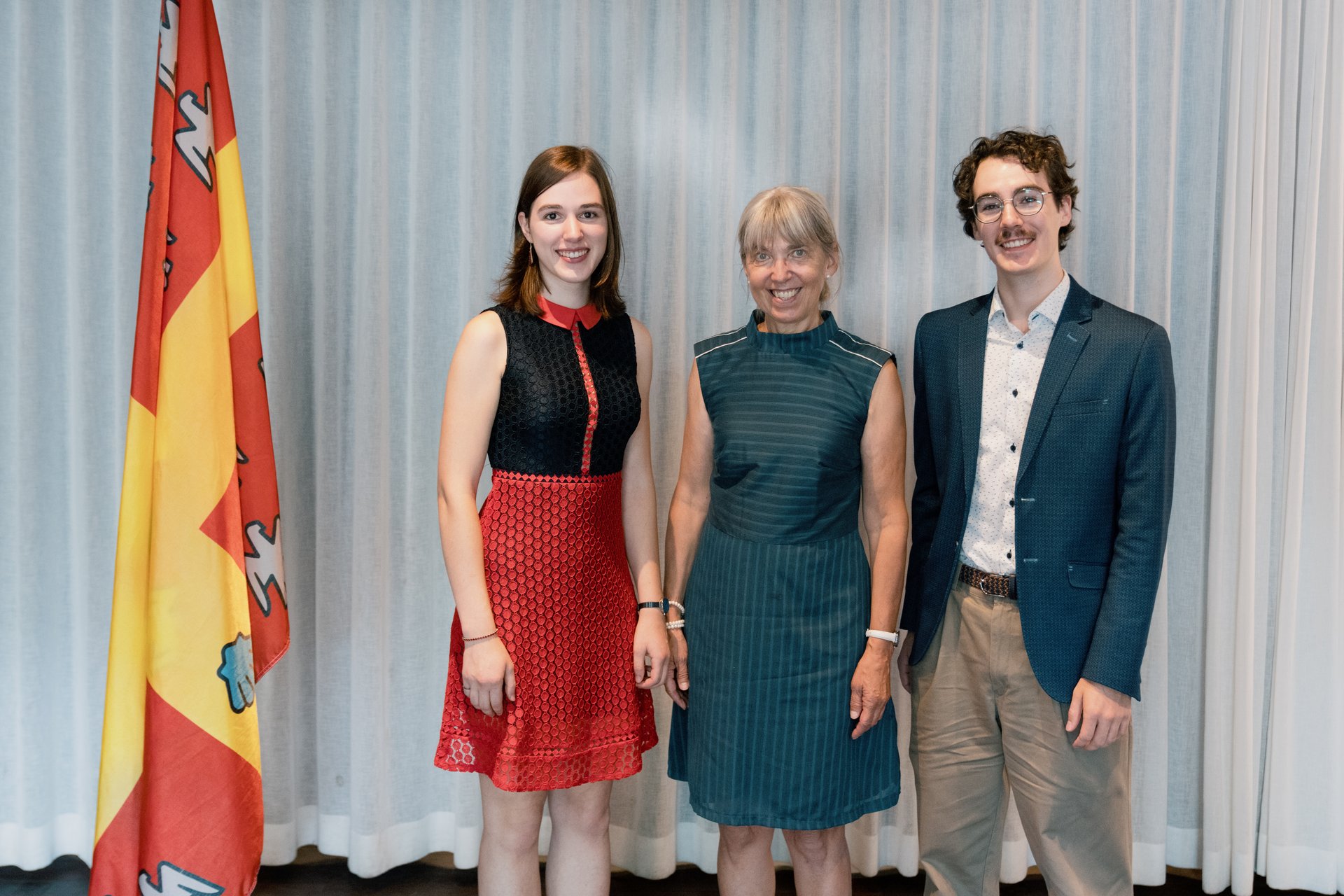 Alexandra Alain-Beaudoin, Bibiana Cujec et Hugo Rochon.