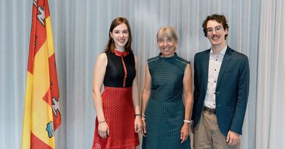 Alexandra Alain-Beaudoin, Bibiana Cujec et Hugo Rochon.