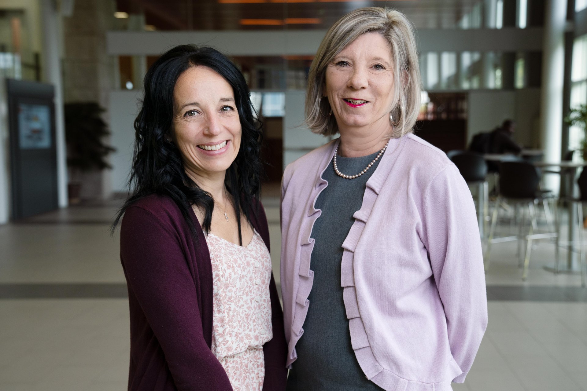 Geneviève Dubord et Denise Dugas