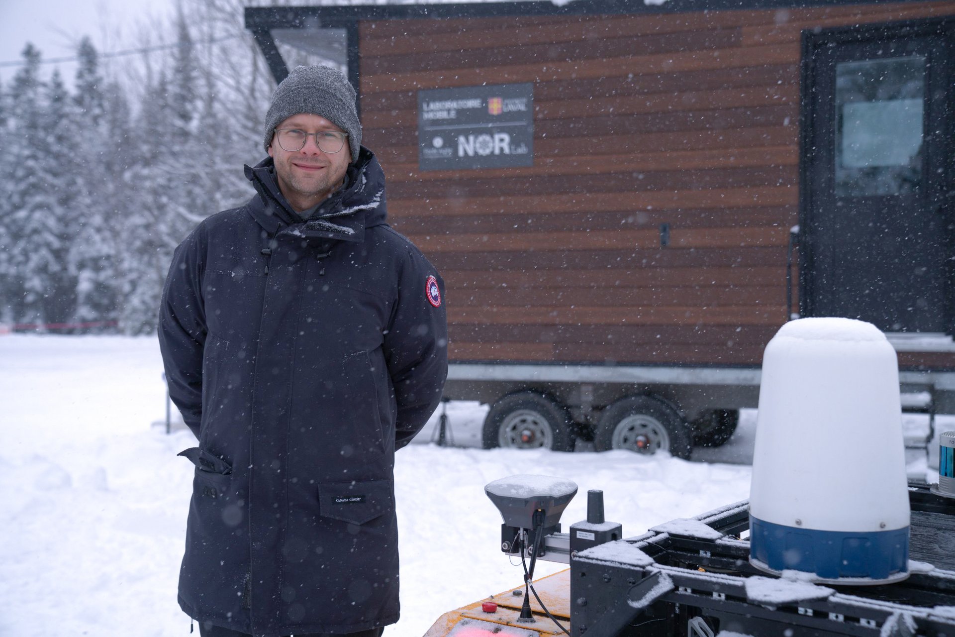 CRYOTIC, projet du professeur François Pomerleau de la Faculté des sciences et de génie