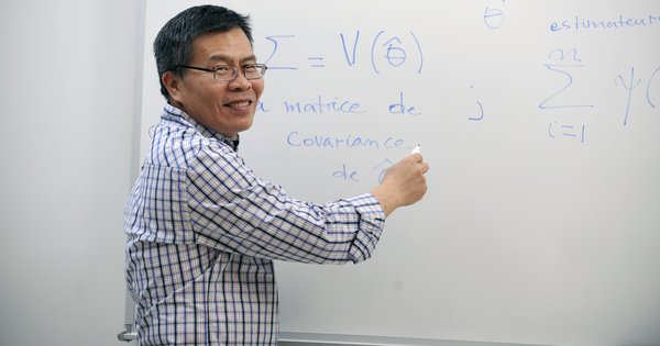 Andrew Luong, professeur à l'École d'actuariat