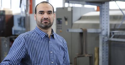 Ahmed El Refai, professeur au Département de génie civil et de génie des eaux