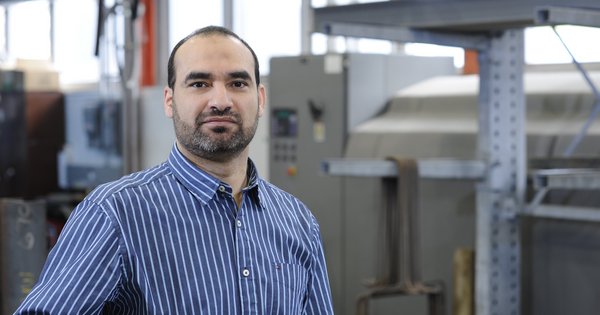 Ahmed El Refai, professeur au Département de génie civil et de génie des eaux