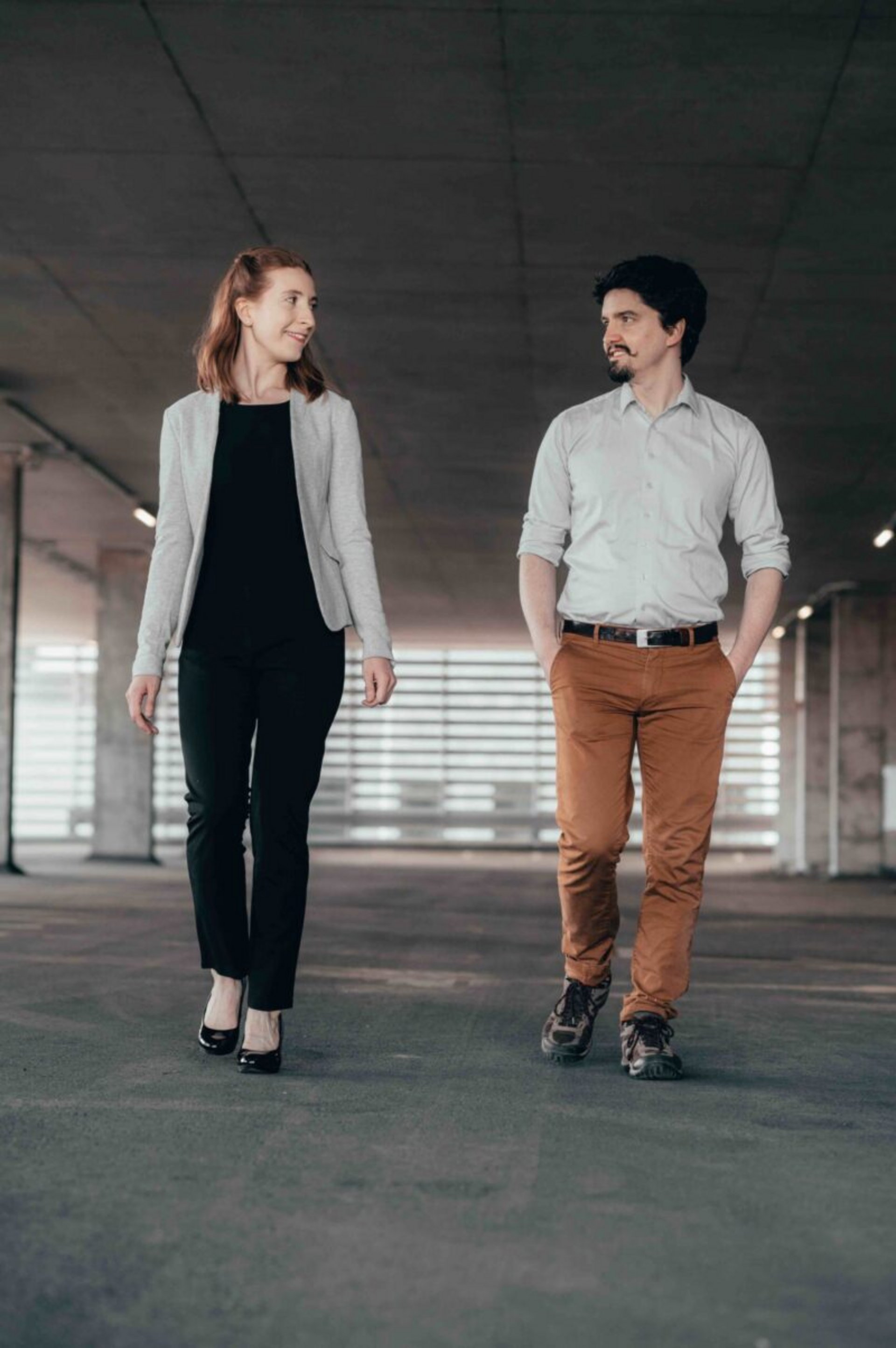 Marine Queffeulou et Jacopo Profili.