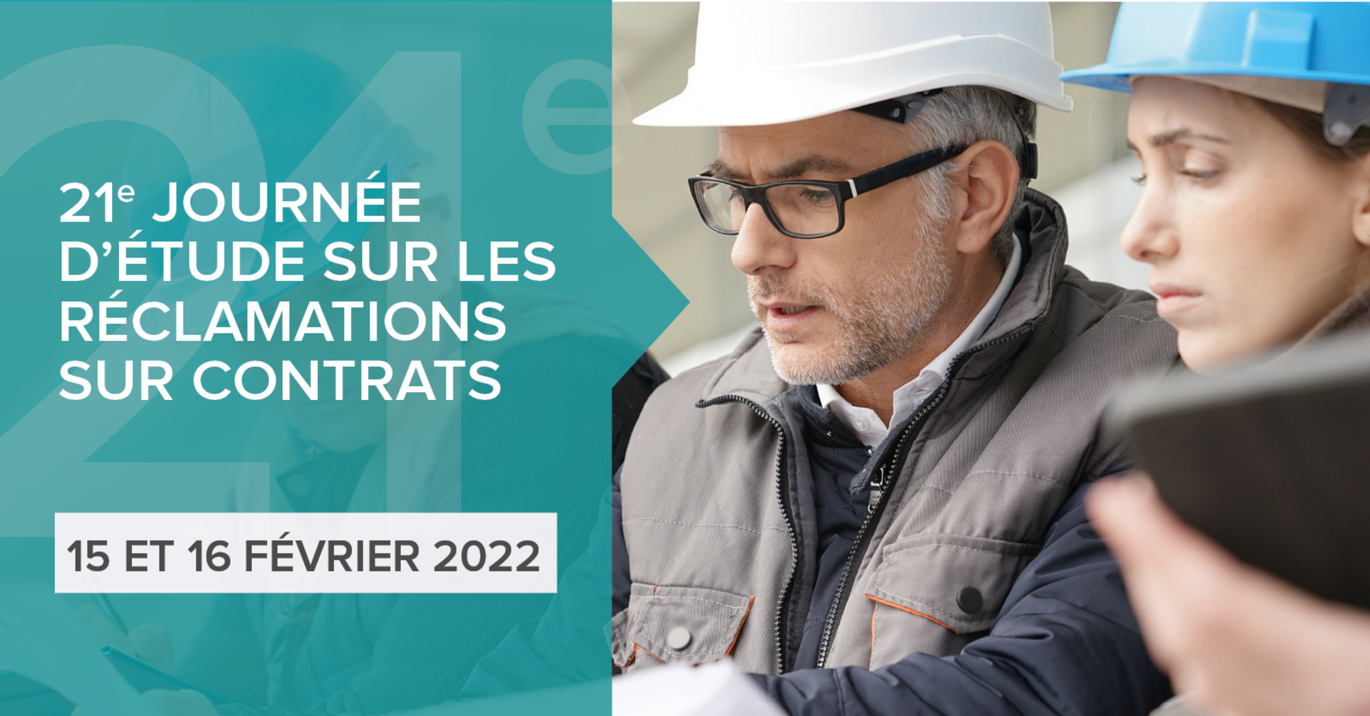 21e Journée d’étude sur les réclamations sur contrats